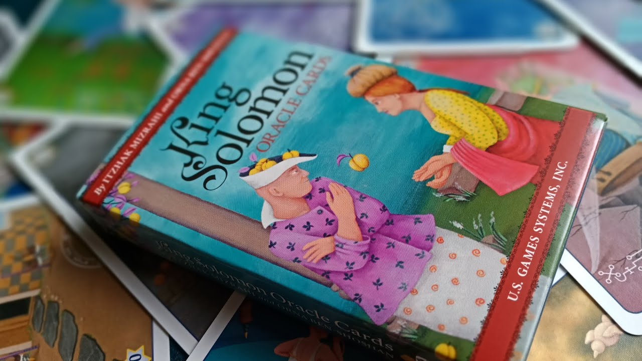 Обзор оракула Царя Соломона.  King Solomon Oracle cards.