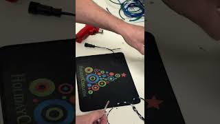 How to use HolidayCoro Solder Shrink Tubes with Seed Pixels