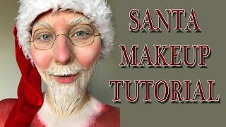SANTA Christmas Makeup Tutorial