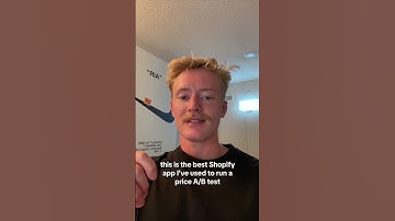 A/B test your product price on Shopify to maximize profitability 🆎 #shopify #ecommerce