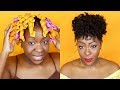 Curlformers on short natural hair | Type 4 Hair | 4C Hair