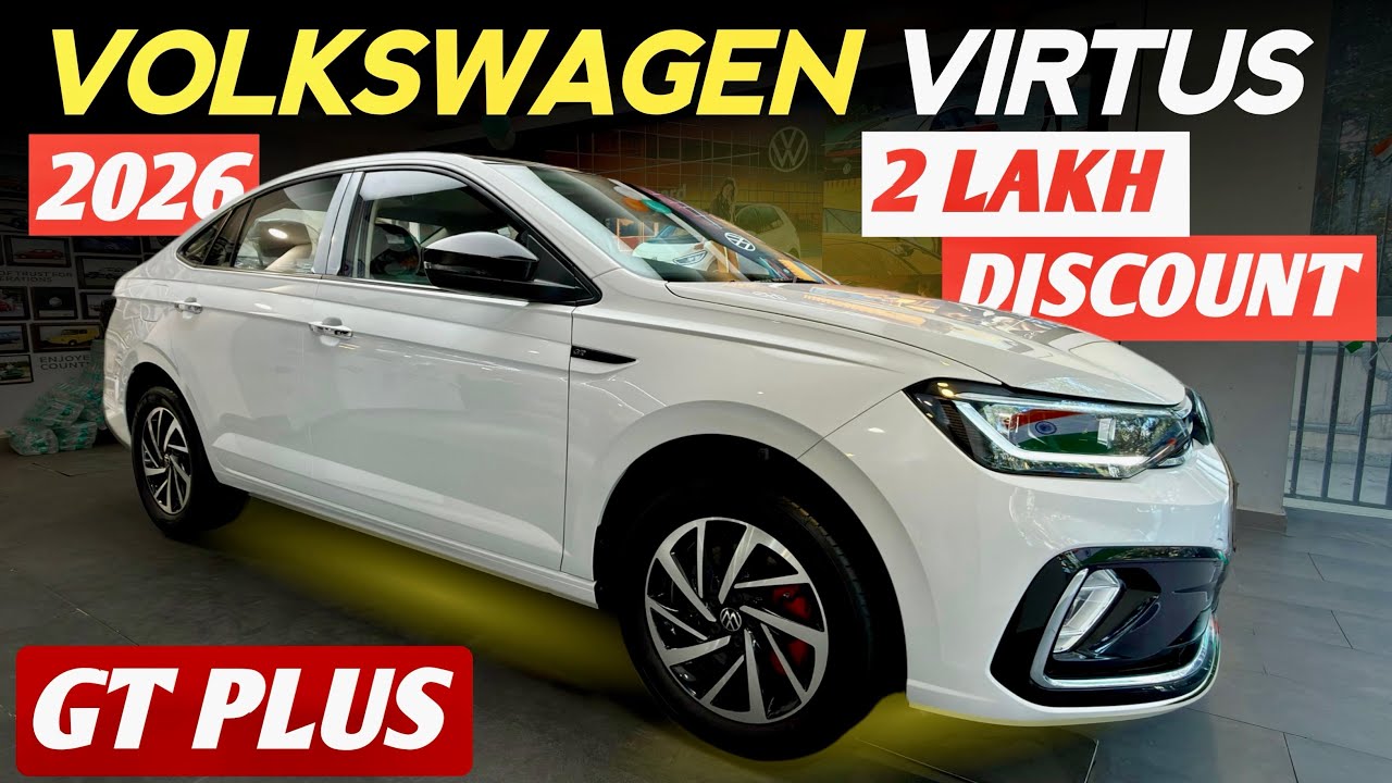 New 2026 Volkswagen Virtus GT Plus DSG Detailed Review | Price, Engine, Mileage, Comfort & Features