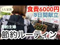 【節約ルーティン】5人家族の食費月2万円台/買った食材・金額・3食の献立を紹介/節約主婦の食費節約術/イベントがある月の特別出費もリアルに紹介