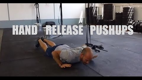 HAND RELEASE PUSHUPS TECHNIQUE - Paradiso Crossfit