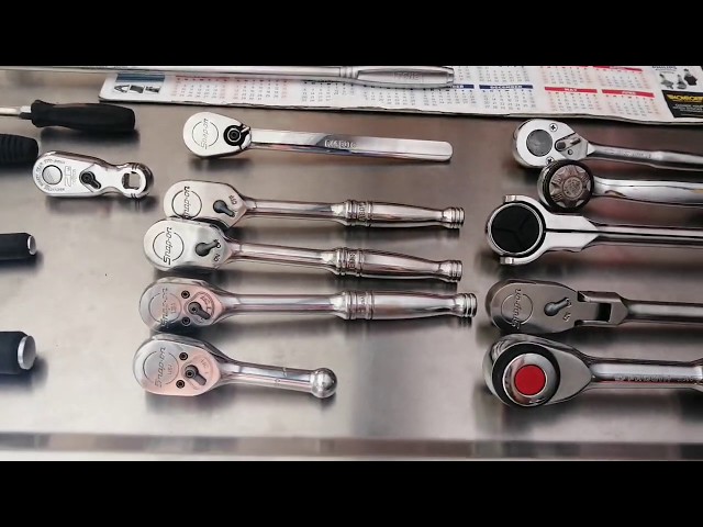 3/8ラチェット全て出してみた。 #snapon #ktc #nepros #koken 3/8ラチェット全て出してみた。 #snapon #ktc #nepros #koken