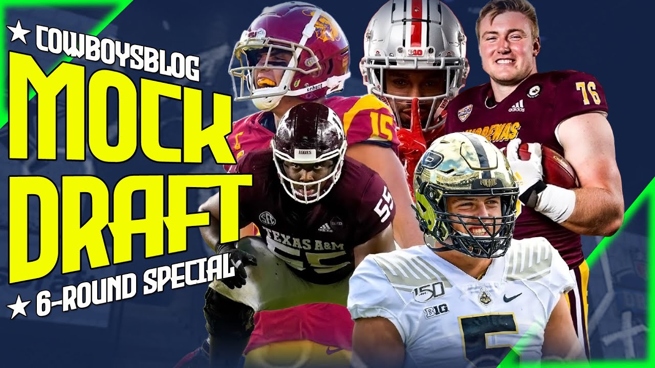 Dallas Cowboys Full Mock Draft Final Cowboys Mock Draft 2022 YouTube