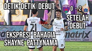 Download Lagu Momen Bek Timnas Indonesia Shayne Pattynama Debut Bersama Persija Lawan Persita, Ekspresi Bahagia MP3