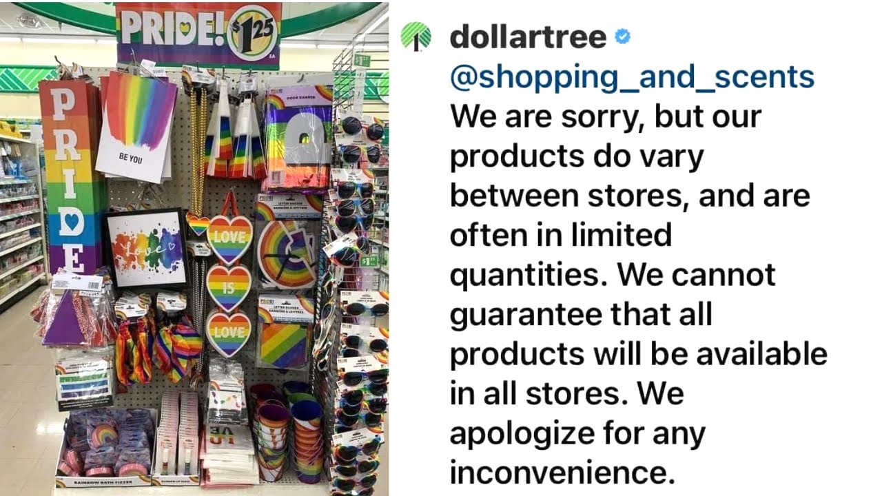 DOLLAR TREE PRIDE COLLECTION 2022 WHERE IS IT? I CAN'T FIND IT! YouTube