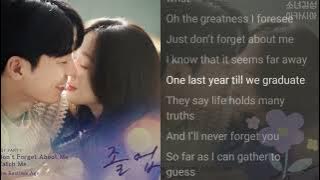 The Restless Age -  Don’t Forget About Me    졸업 OST Part 1     1시간