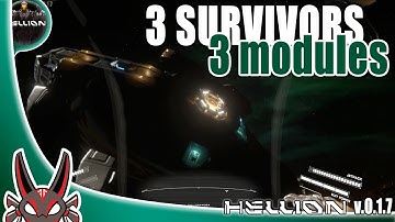 "3 Survivors, 3 Modules" | Hellion Gameplay Pre-Alpha v.0.1.7
