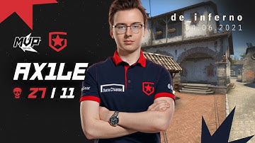 MVP CSGO POV: Gambit Ax1Le (27/11) vs Astralis (de_inferno) @ IEM Summer