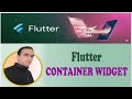 How to use Container Widget in Flutter | Tutorial - 24 | Dr. Vipin Classes