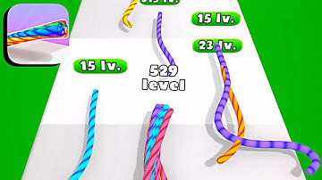 Knit Stack ​- All Levels Gameplay Android,ios (Part 10)