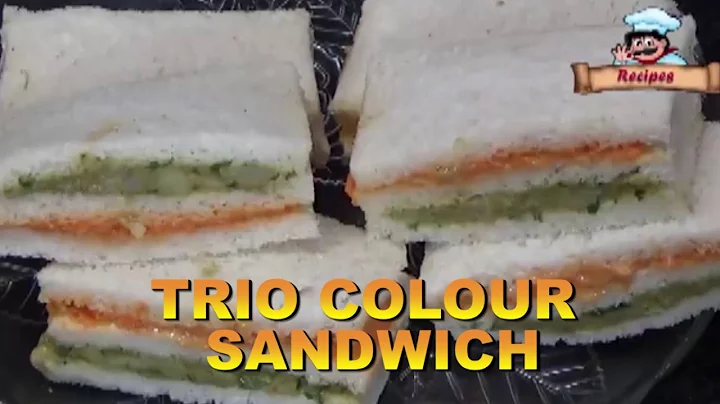 Tri -Color Sandwich by Deepa Khurana