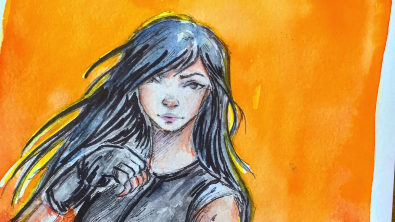 Tifa from  Final Fantasy 7 Fan Art SpeedPaint by Shaya Fury