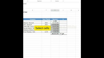 How to calculate Percentages quickly! #excel #exceltips #exceltricks #viral  #corporate #finance