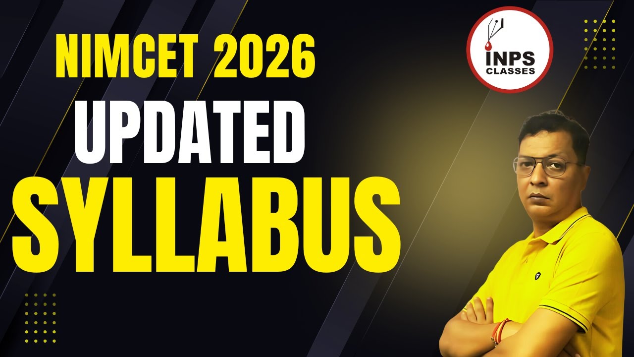 NIMCET 2026 Syllabus Update 🔥 | Major Changes in Maths, LR & Computers #nimcet2026