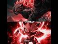 Evolved Godzilla vs Super Shadow #godzilla #shadow #sonic