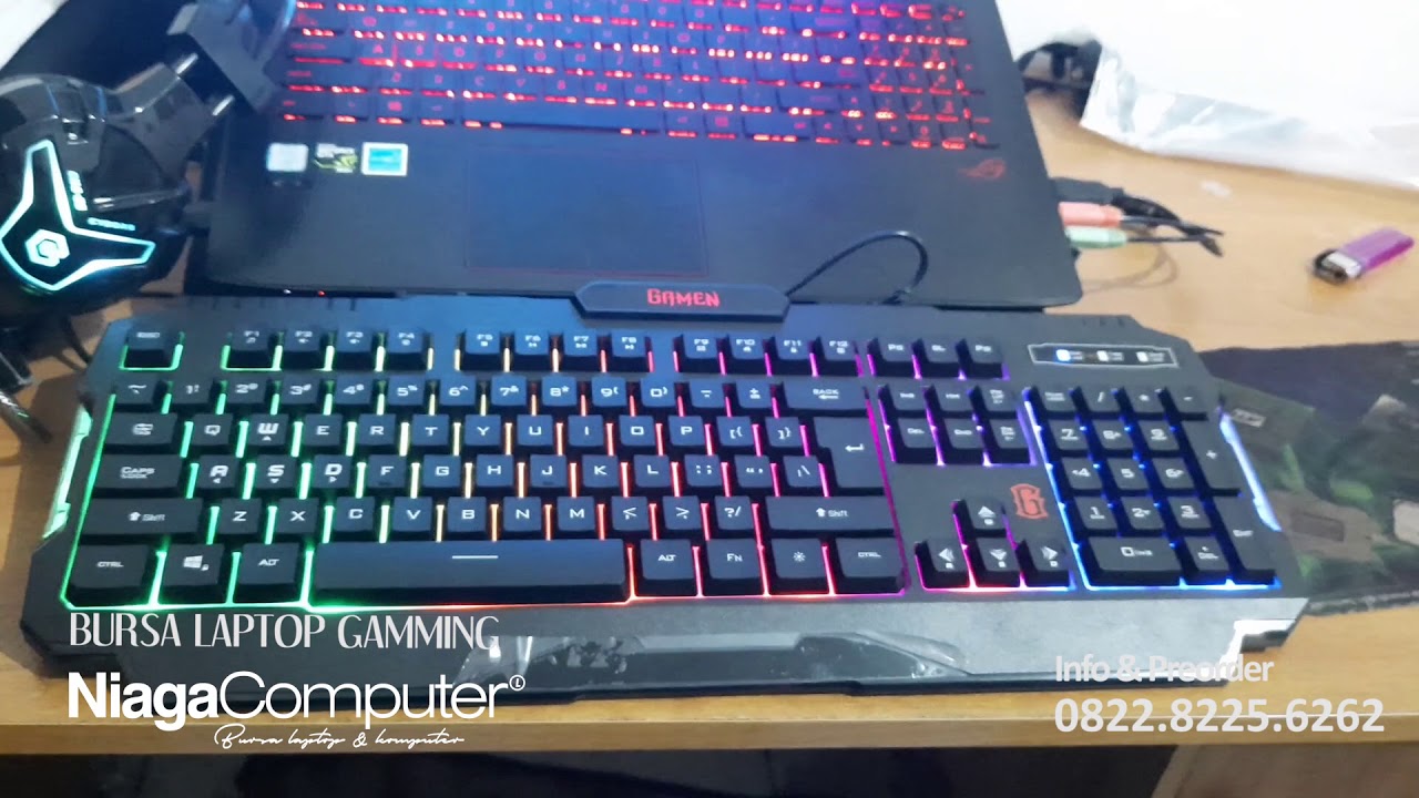 BURSA LAPTOP GAMMING SECOND TERMURAH - NIAGA COMPUTER