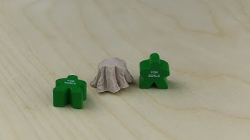 Tree Stump A - Board Game Pieces from The Game Crafter