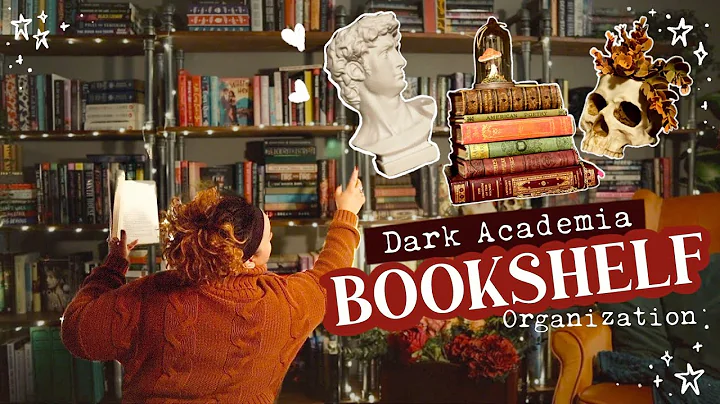 500+ Books, 7+ Shelves = Cozy Dark Academia Library