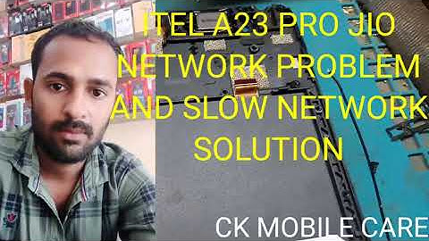 itel a23 pro jio network problem | itel a23 pro shlow network solution