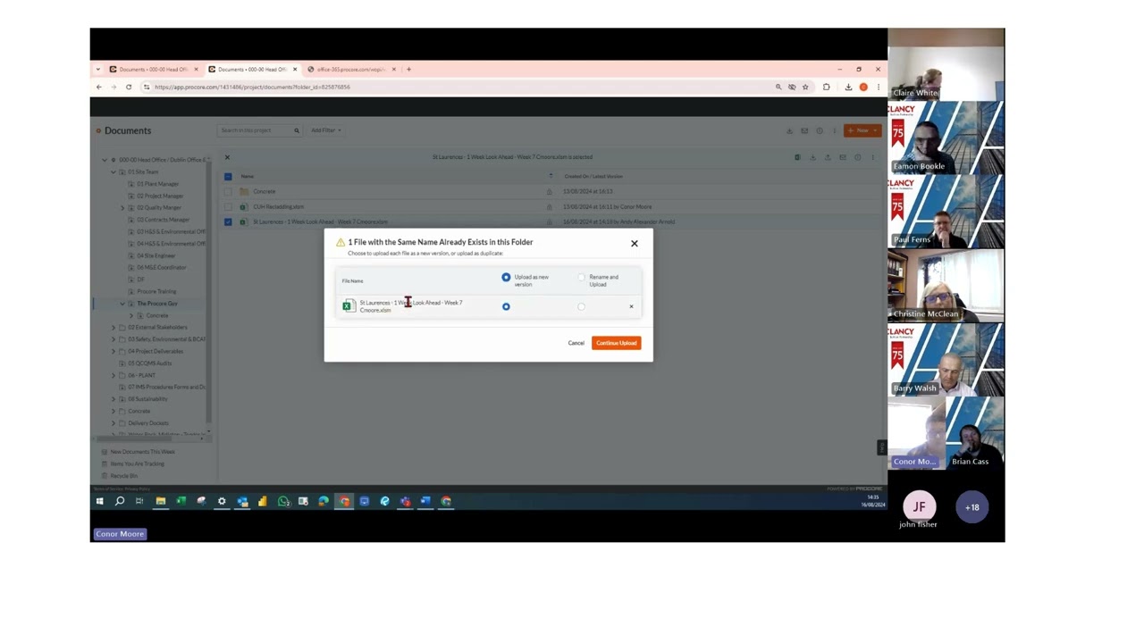Procore Workshop 9 Documents Tool