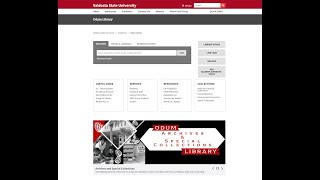 Odum Library Orientation for Graduate Students