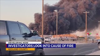 Investigation continues on Midland County fire