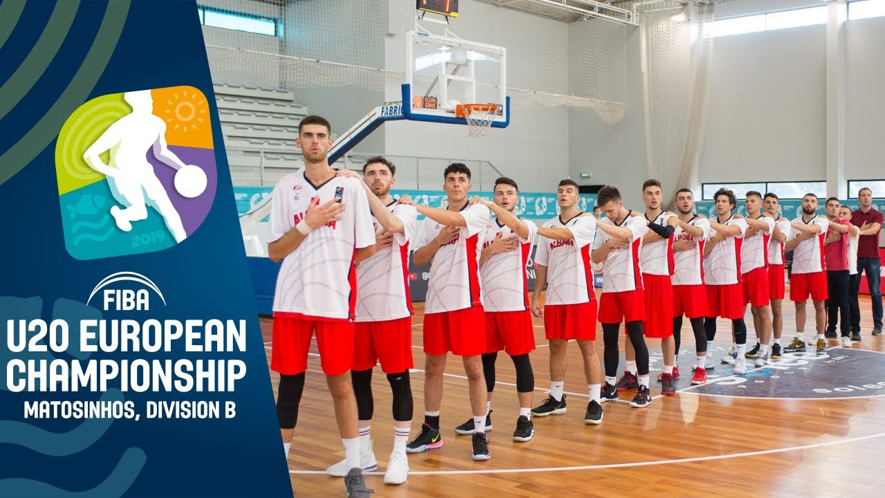 Belarus v Albania - Full Game - FIBA U20 European Championship Division B 2019 oceania insignia
