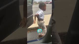 This Boy Dressed Up As A Grandpa 😳 Resimi