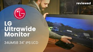 34インチ 液晶 モニターLG 34UM58-P② 34UM58-P | UltraWide™ | Products | Monitor | Business | LG