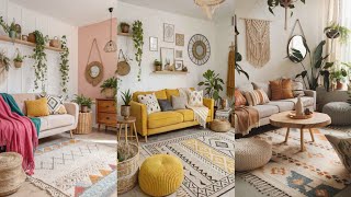100+ Cozy Boho Living Room Cottage Ideas 🪴 | Peaceful Vibes & Relaxing Decor 2025 Trends