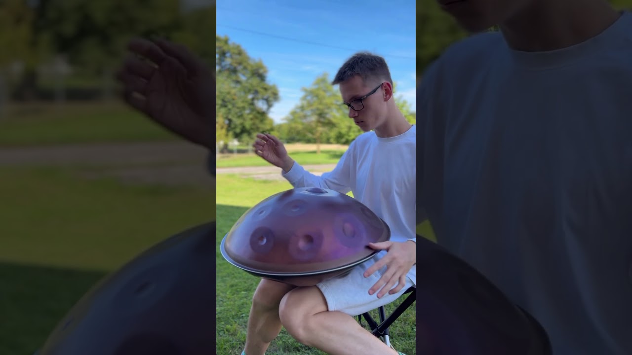 🩵🛸 #handpan #pantam #nature #music #musician