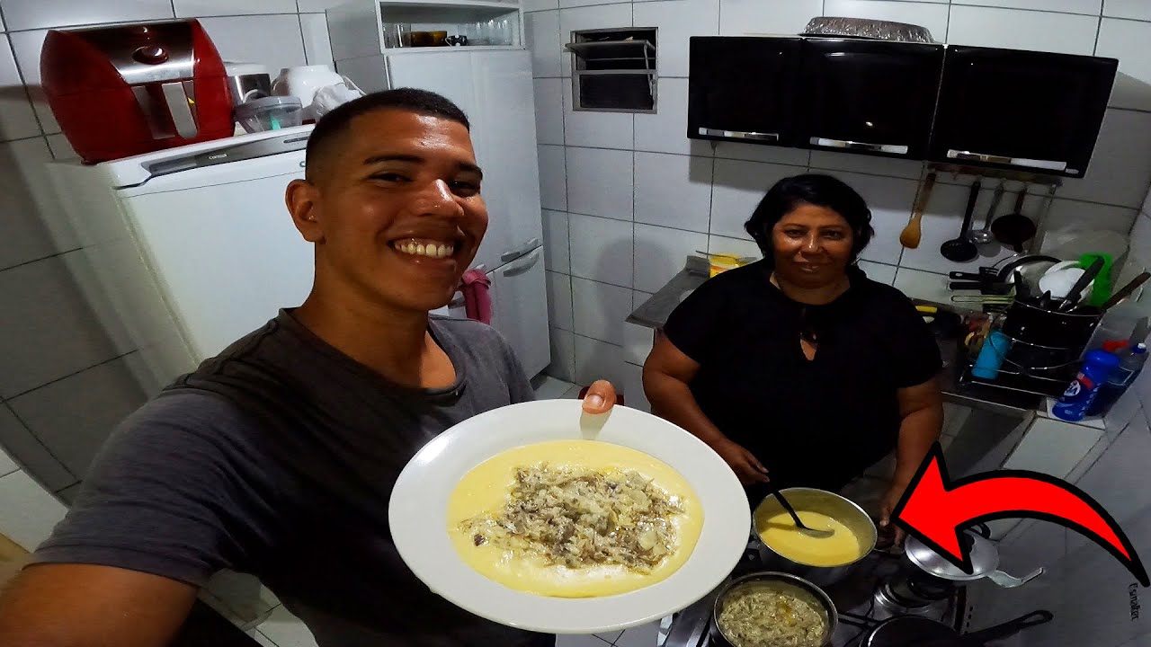 FAZENDO COMIDA NORDESTINA COM MINHA MÃE