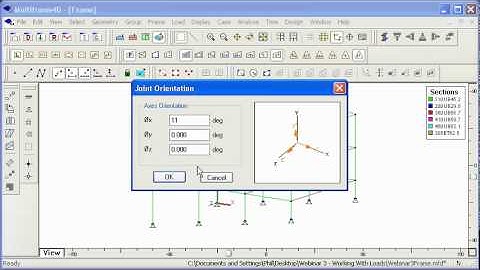 Multiframe Joint Loads
