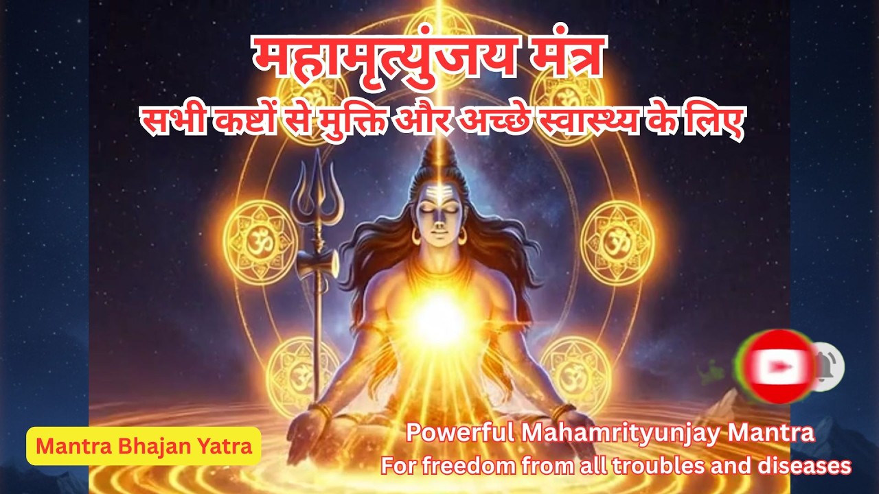 🔱 Mahamrityunjay Mantra | Peaceful Meditative Raag Bhajan 🔱