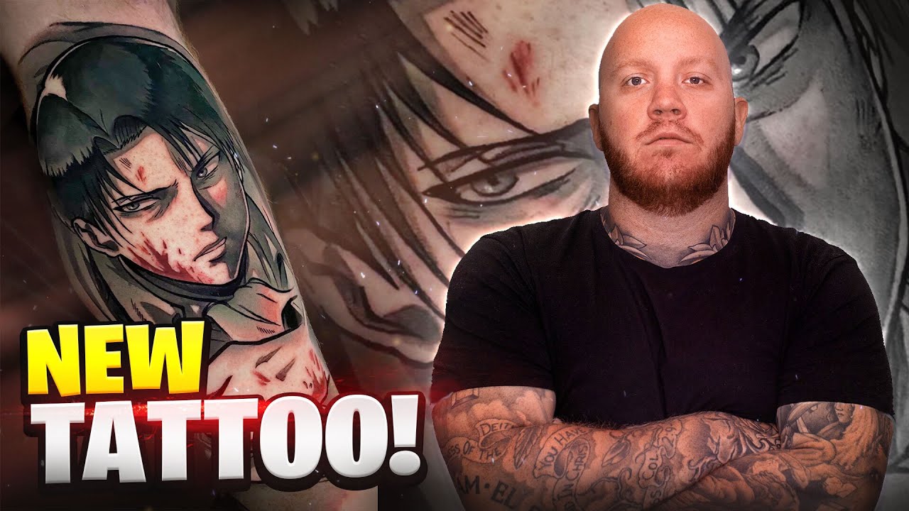 Timthetatman S Insane Attack On Titan Tattoo Next Tattoo Plans Youtube