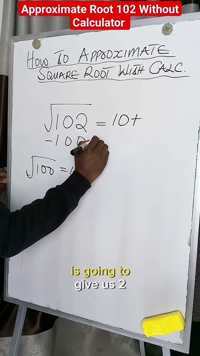 Approximate Square Root Of 102 Without Calculator pullupyoshorts approximate-square-root-of-102-without-calculator-pullupyoshorts