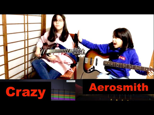 Rocksmith - #Aerosmith - #Crazy - guitar and bass エアロスミス