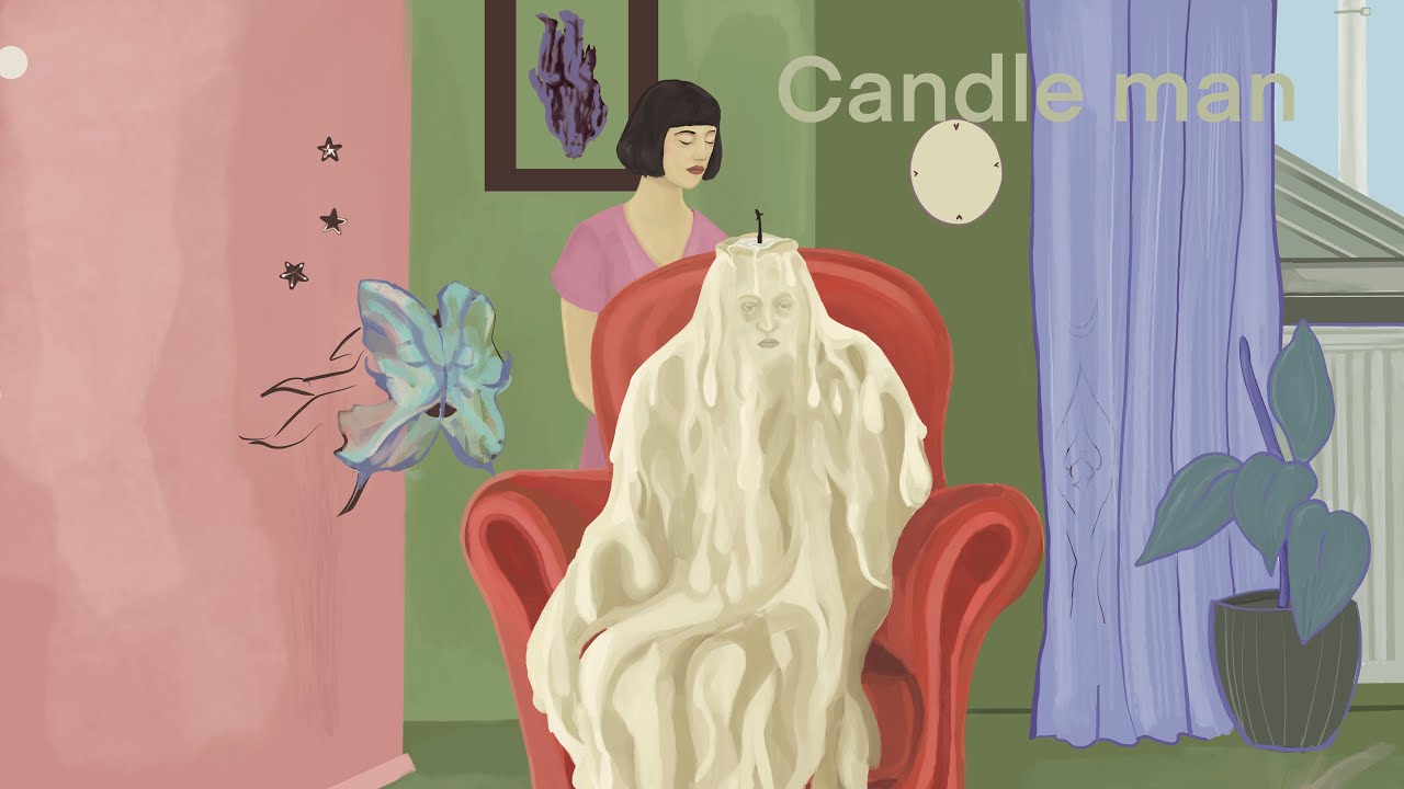 Digital Painting | process ✨🌼 Candle man