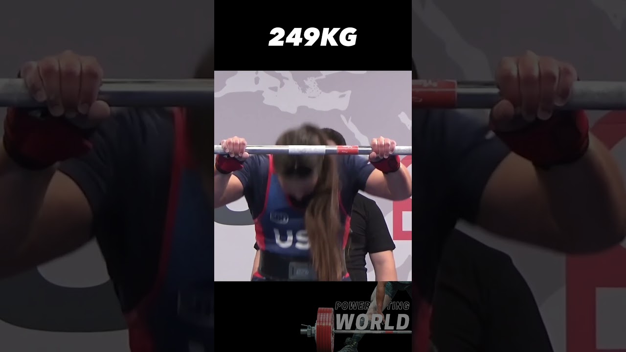 Amanda Lawrence USA | 1st Place 84kg Class | 636.5kg Total | IPF Worlds 2023 #shorts #powerlifting