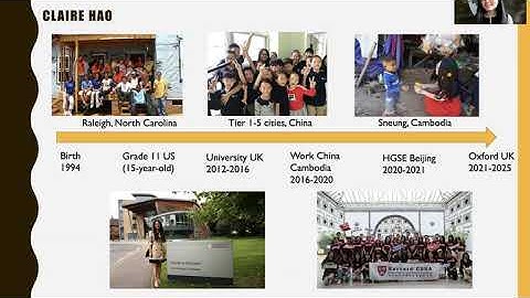 Claire Hao autobiographical reflection