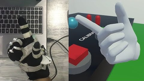 Data Glove Using ESP32+MPU6050 and Unity Simulation