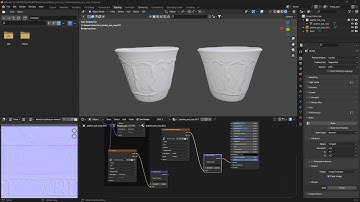 Videoguide - Bake Normal Map From High Poly Detailed Object Onto Low Poly Version for Fine Details