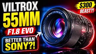 Viltrox 55mm f1 8 EVO Review – Better Than Sony! 🔥 Budget Lens Beast