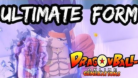 How To Get The Ultimate Form In DBOG | ROBLOX