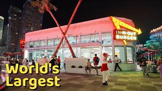 Visit the world's largest In N out burger now open in Las Vegas