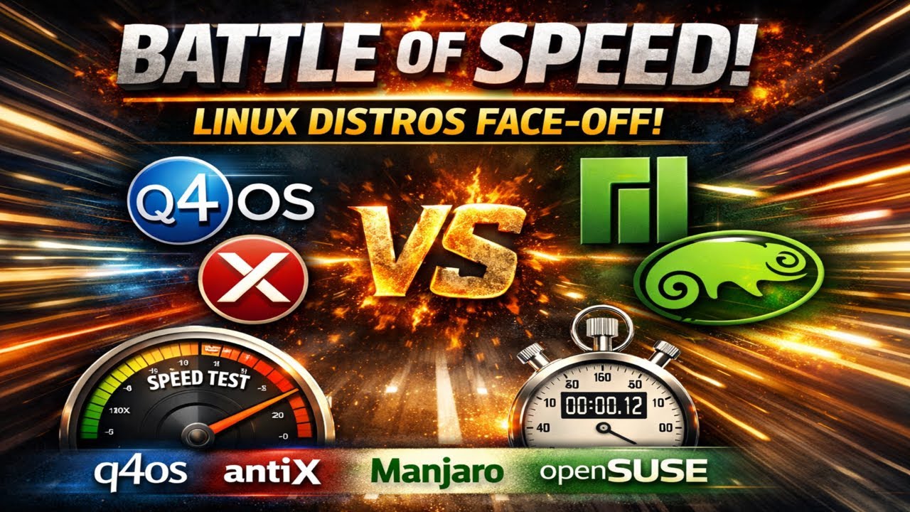 Battle of Speed: Linux Distros Face-Off!