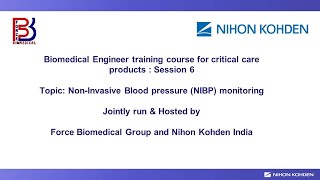 Session 6- NIBP monitoring_ Biomedical training course by Nihon Kohden India and Force Biomed